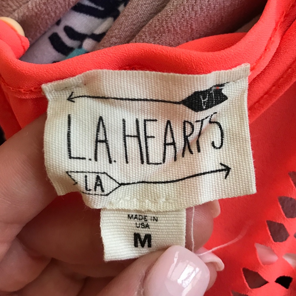 LA Hearts blouse